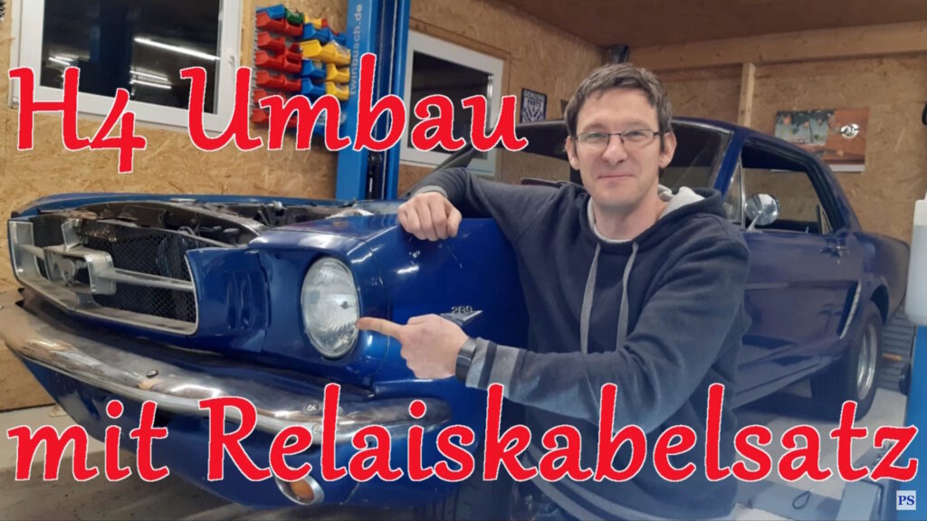 H4 Scheinwerfer Umbau mit Standlicht / Relais Kabelsatz einbauen / TÜV Zulassung