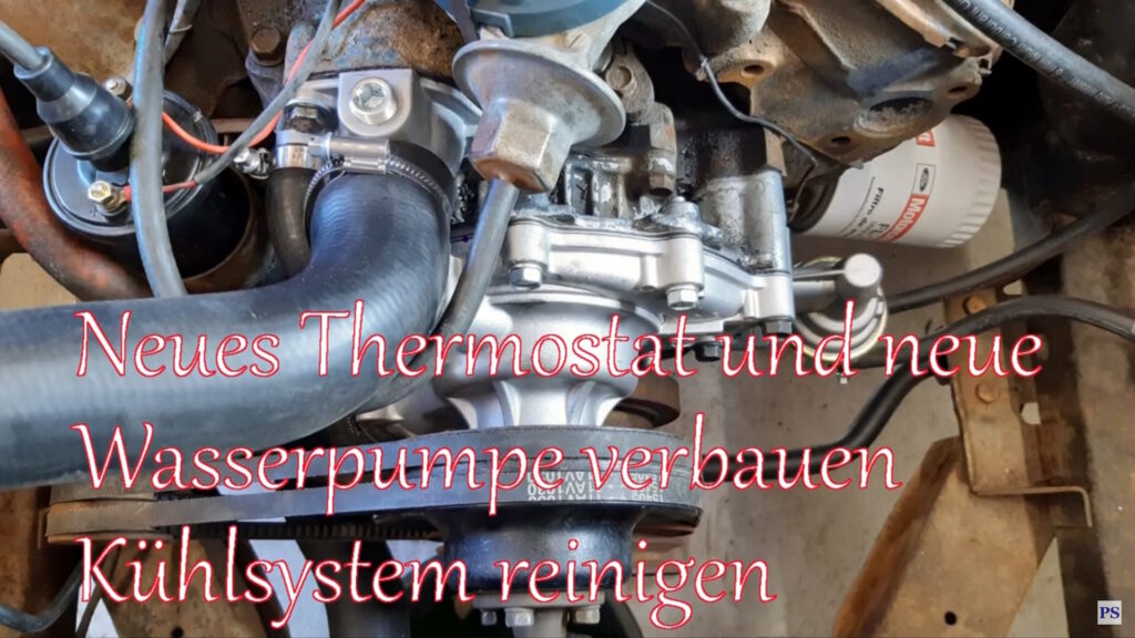 Kühler und Kühlsystem reinigen / Wasserpumpe und Thermostat ersetzen