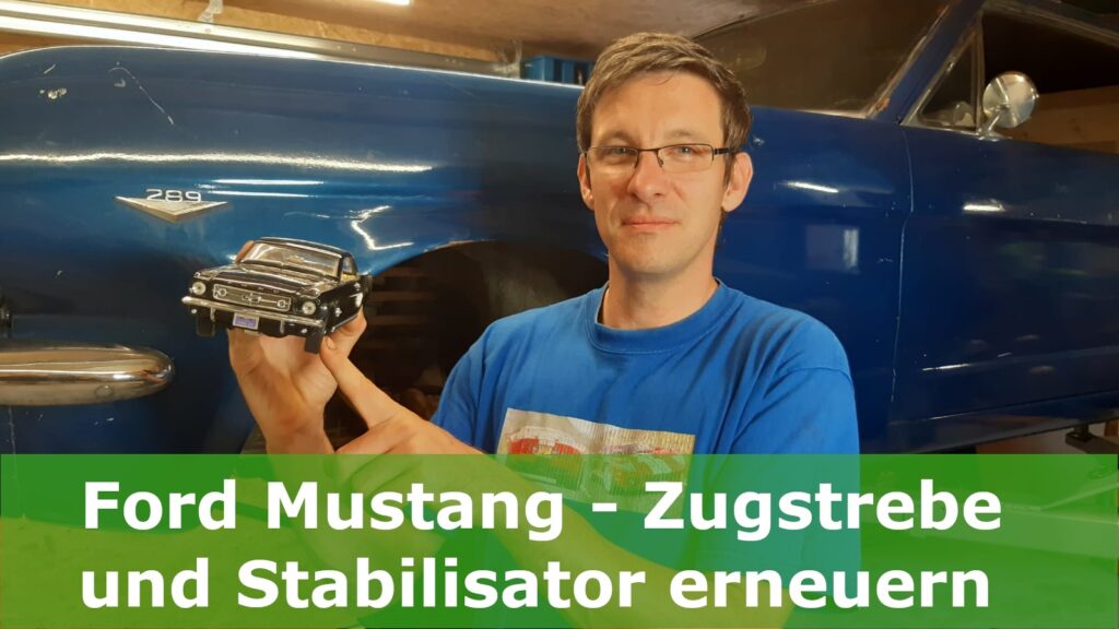 Austausch des Stabilisators und der Zugstrebengummis