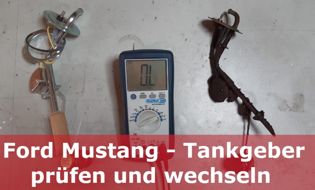 Tankgeber prüfen und wechseln – Tankanzeige auf LOW