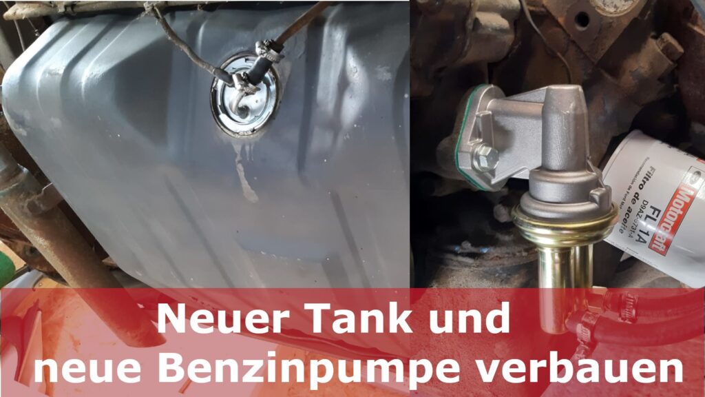 Tank und Benzinpumpe wechseln / ersetzen