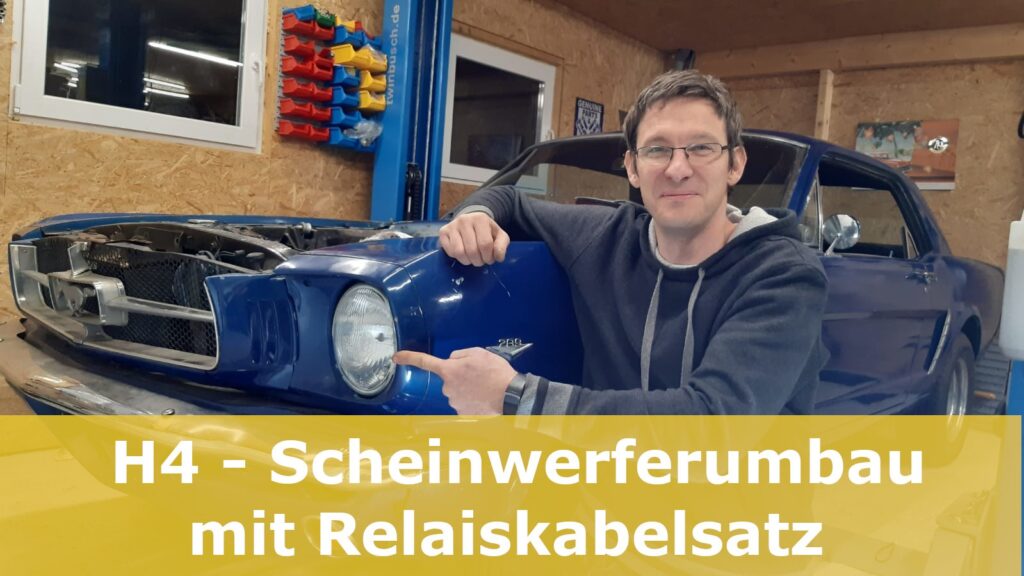 H4 Scheinwerfer Umbau mit Standlicht / Relais Kabelsatz einbauen / TÜV Zulassung
