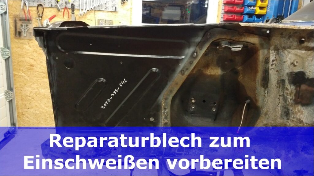 Karosseriearbeiten Teil 4 : Erklärung Schutzgasschweißgerät / Verschleifen der Schweißpunkte