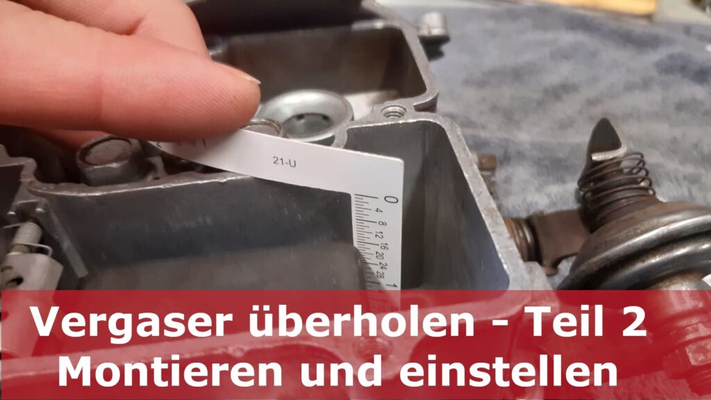 Vergaser überholen – Teil 2: Zusammenbau und Einstellung – Autolite 2100 2300 4100