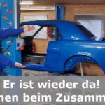 Er ist wieder da! Vorgehen beim Oldtimer Zusammenbau